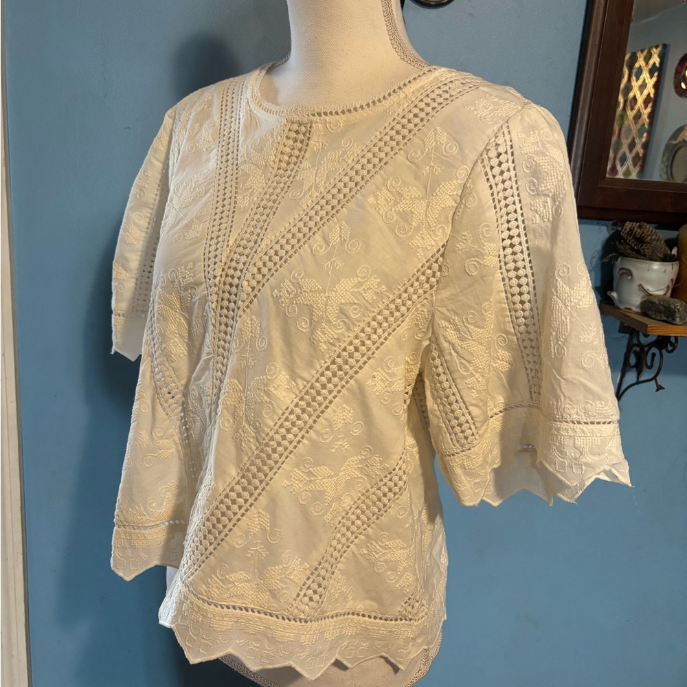 Jennifer & Grace, Beautiful, Embroidered Top - Picture 5 of 8